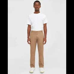Luca Slim Twill Chinos Made Of Organic Cotton Mix