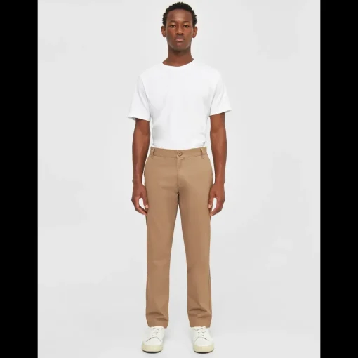 Luca Slim Twill Chinos Made Of Organic Cotton Mix