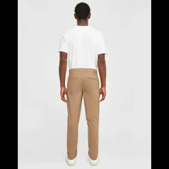 Luca Slim Twill Chinos Made Of Organic Cotton Mix