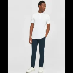 Luca Slim Twill Chinos Made Of Organic Cotton Mix