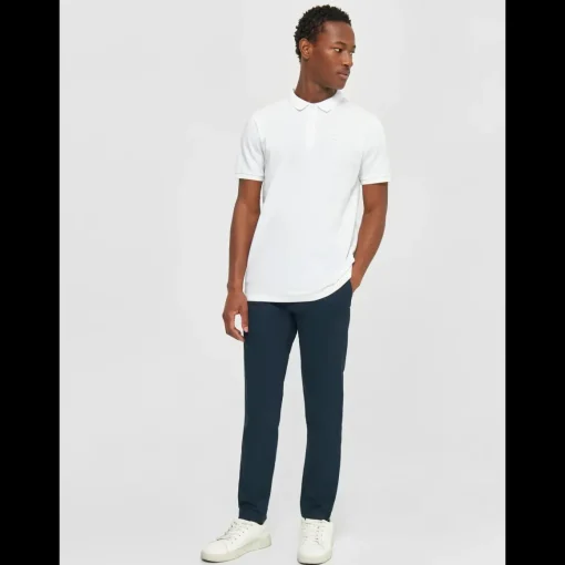 Luca Slim Twill Chinos Made Of Organic Cotton Mix