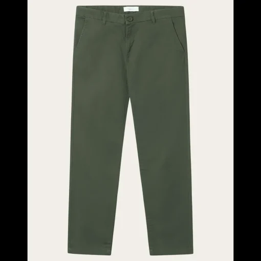 Luca Slim Twill Chinos Made Of Organic Cotton Mix