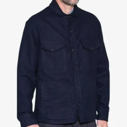 Maritime Overshirt Made Of Cotton