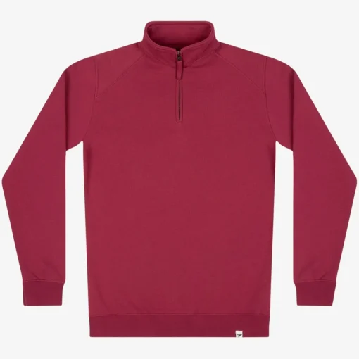 Nevis Quarter Zip Made Of Organic Cotton