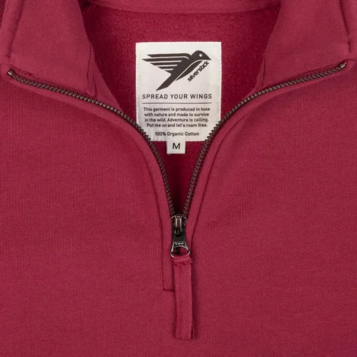Nevis Quarter Zip Made Of Organic Cotton