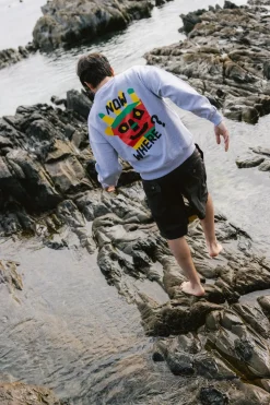 Now Where? Crewneck Made Of Organic Cotton