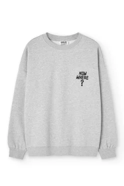Now Where? Crewneck Made Of Organic Cotton