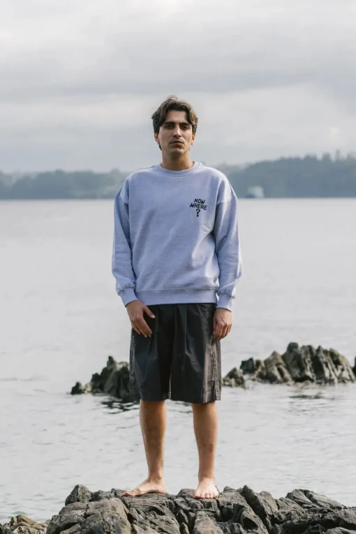 Now Where? Crewneck Made Of Organic Cotton