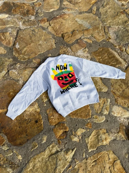 Now Where? Crewneck Made Of Organic Cotton
