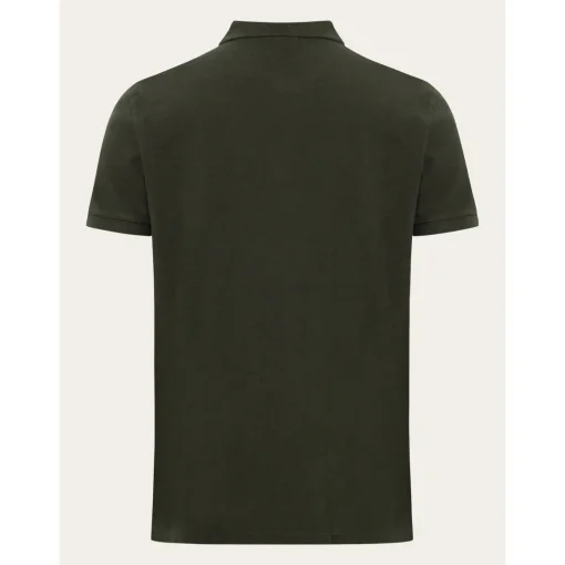 Owl Badge Polo Shirt Made Of Organic Cotton