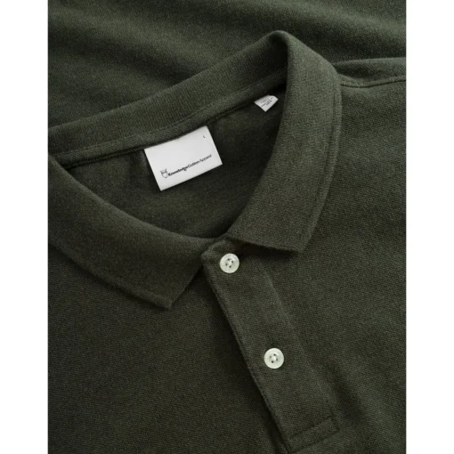 Owl Badge Polo Shirt Made Of Organic Cotton