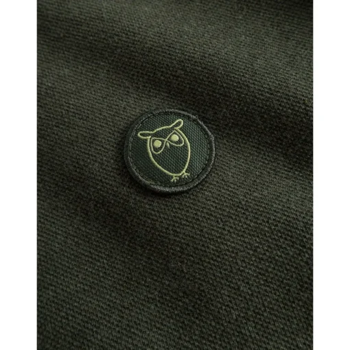 Owl Badge Polo Shirt Made Of Organic Cotton