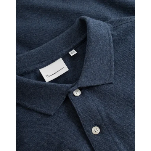 Owl Badge Polo Shirt Made Of Organic Cotton