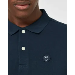 Owl Badge Polo Shirt Made Of Organic Cotton