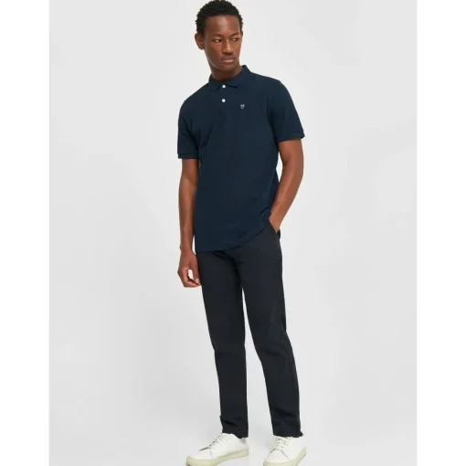Owl Badge Polo Shirt Made Of Organic Cotton
