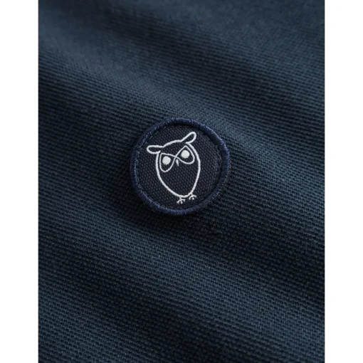 Owl Badge Polo Shirt Made Of Organic Cotton
