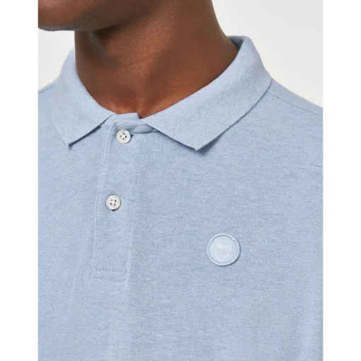 Owl Badge Polo Shirt Made Of Organic Cotton