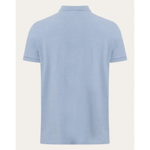 Owl Badge Polo Shirt Made Of Organic Cotton
