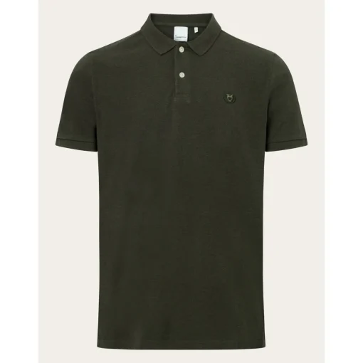 Owl Badge Polo Shirt Made Of Organic Cotton