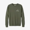 Peaks Sweatshirt Made Of Organic Cotton Mix