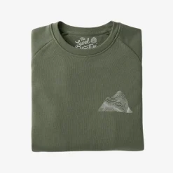 Peaks Sweatshirt Made Of Organic Cotton Mix