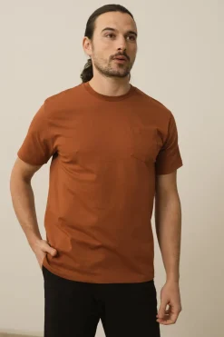 Pocket T-shirt Made Of Organic Cotton
