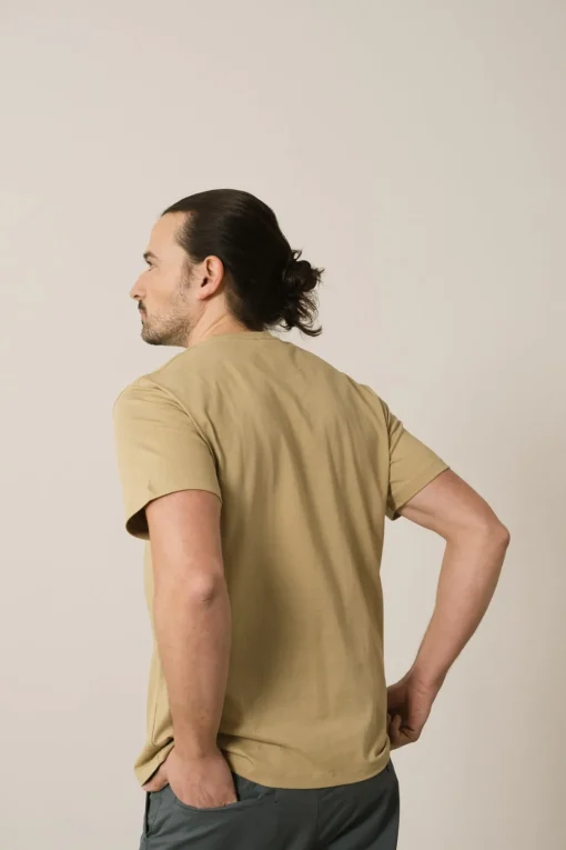Pocket T-shirt Made Of Organic Cotton