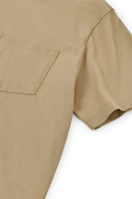 Pocket T-shirt Made Of Organic Cotton