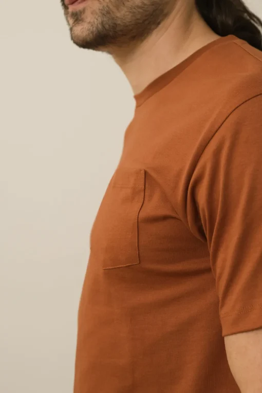 Pocket T-shirt Made Of Organic Cotton