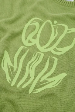 Printed Tulip Sweater Made Of Organic Cotton