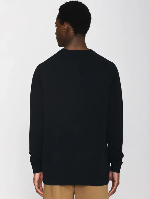 Regular Knit Crew Neck Made Of Merino Wool
