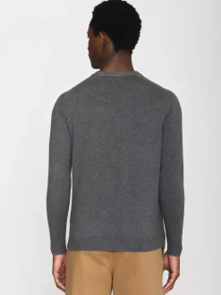 Regular Knit Crew Neck Made Of Merino Wool