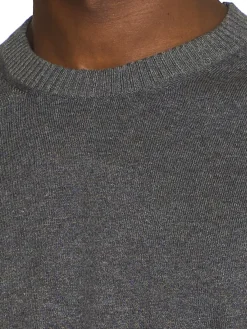 Regular Knit Crew Neck Made Of Merino Wool