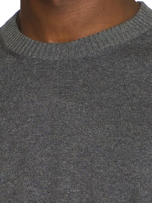 Regular Knit Crew Neck Made Of Merino Wool