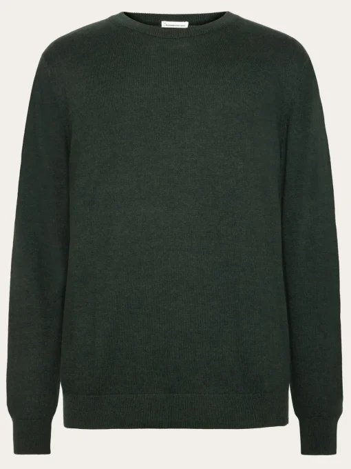 Regular Knit Crew Neck Made Of Merino Wool