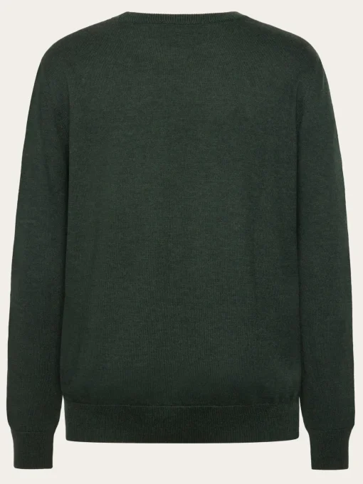 Regular Knit Crew Neck Made Of Merino Wool