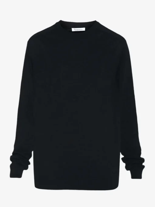 Regular Knit Crew Neck Made Of Merino Wool
