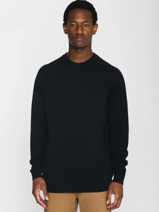 Regular Knit Crew Neck Made Of Merino Wool