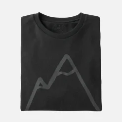 Simple Mountain T-shirt Made Of Organic Cotton