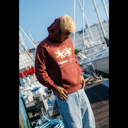 Star Hoodie Made Of Organic Cotton