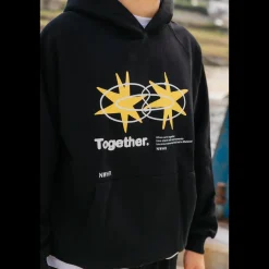 Star Hoodie Made Of Organic Cotton