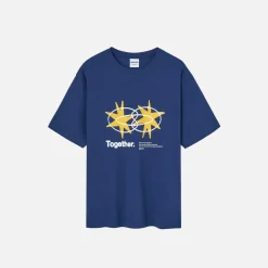 Star T-shirt Made Of Organic Cotton - XL