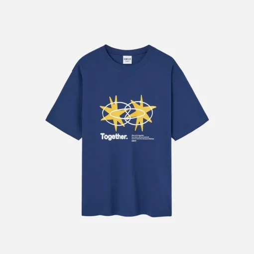 Star T-shirt Made Of Organic Cotton - XL