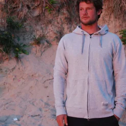 Tobias Midweight Zip Hoodie Made Of Organic Cotton