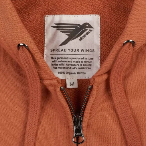 Tobias Midweight Zip Hoodie Made Of Organic Cotton