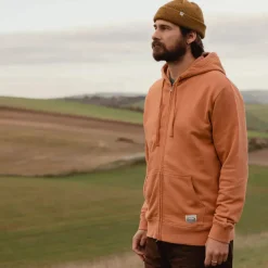 Tobias Midweight Zip Hoodie Made Of Organic Cotton