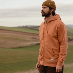 Tobias Midweight Zip Hoodie Made Of Organic Cotton