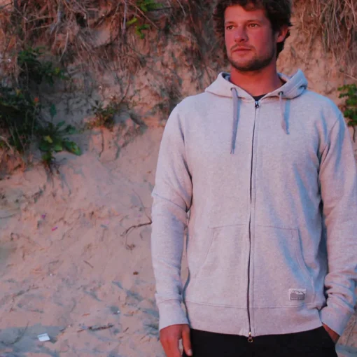 Tobias Midweight Zip Hoodie Made Of Organic Cotton
