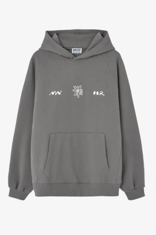 Tribal Shapes Hoodie Made Of Organic Cotton