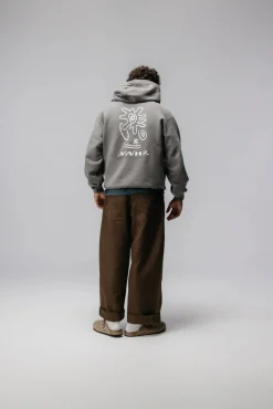 Tribal Shapes Hoodie Made Of Organic Cotton